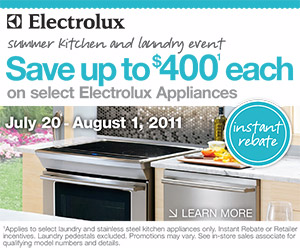 Electrolux Summer Kitchen and Laundry Event